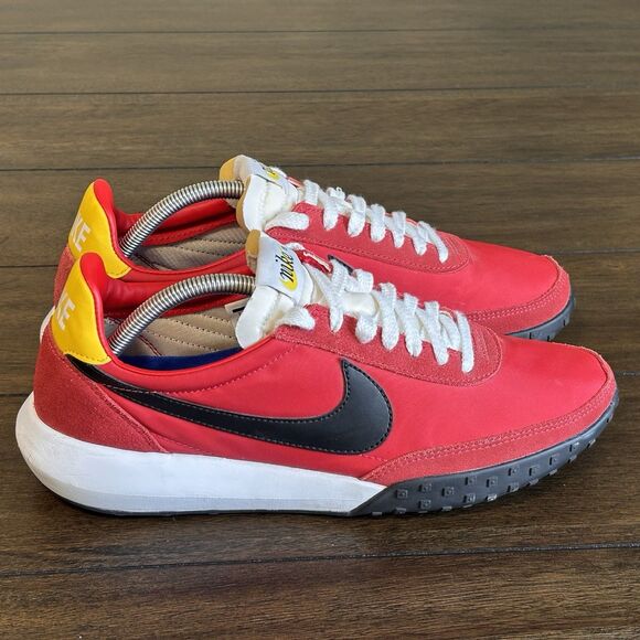 Nike Mens Roshe Waffle Racer Shoe's Size 10.5 University Red 845089-600  CLEAN - Picture 3 of 8